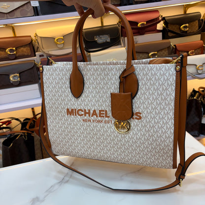 MK Mirella Tote - White