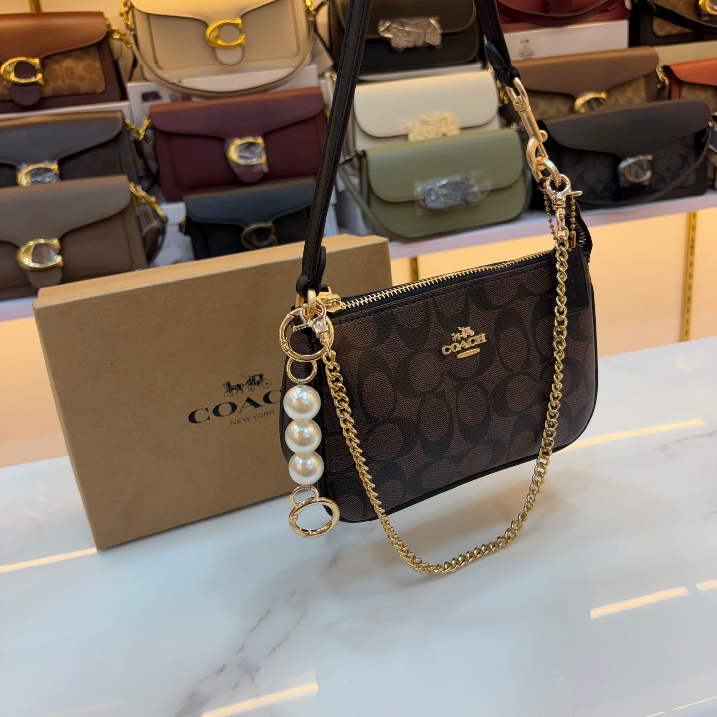 COCH Nolita Sling/Shoulder Bag - Coffee