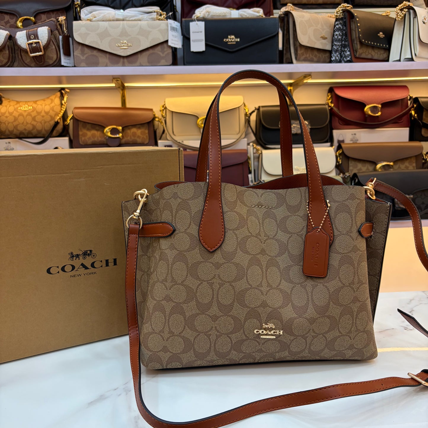 COCH Hanna Carryall - Apricot Tan