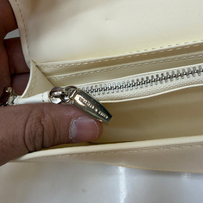 CNK Kristine Sculptural Handle Handbag - Cream