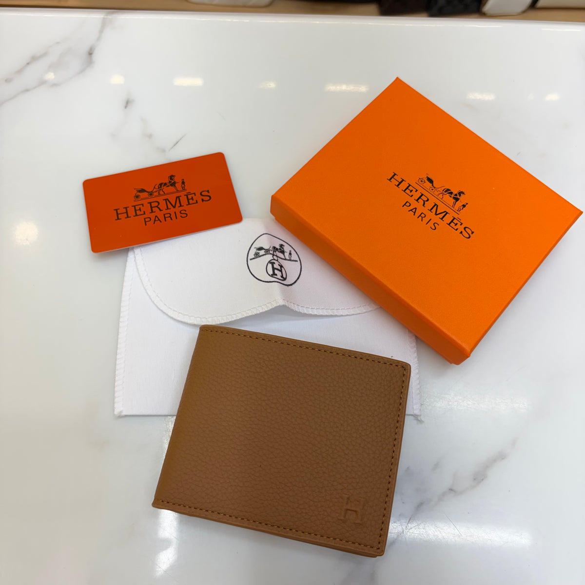 HRMS Mens Wallet - Tan