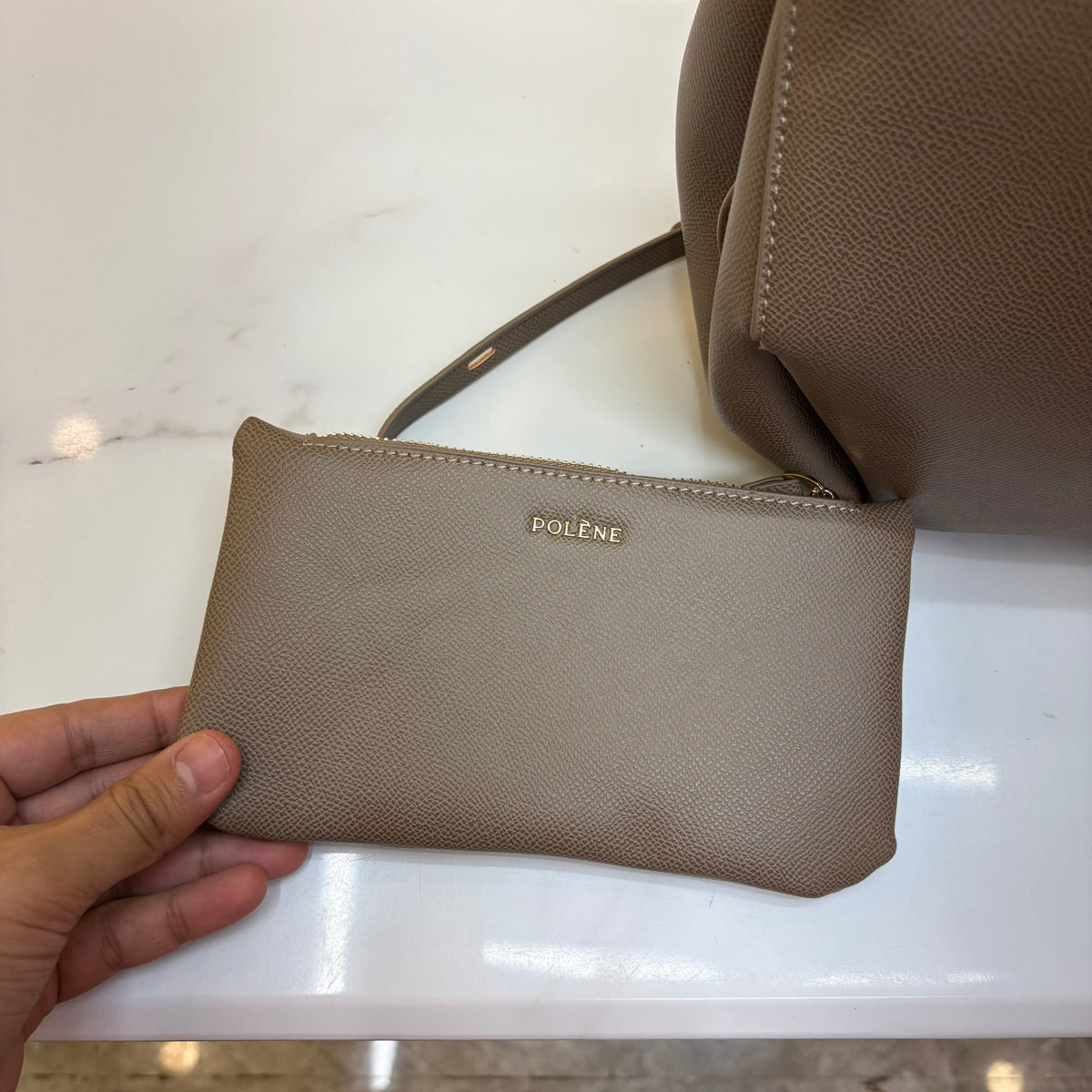Polene Tote Bag - Taupe