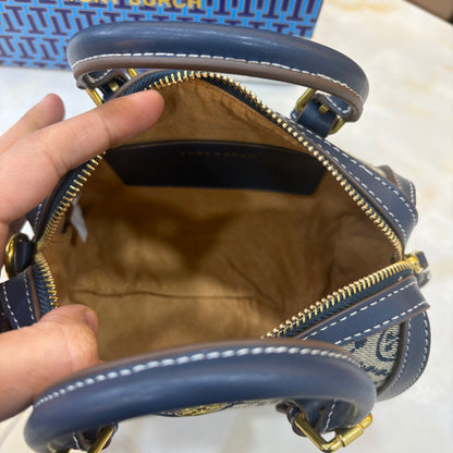 TB Monogram Speedy - Blue Colour