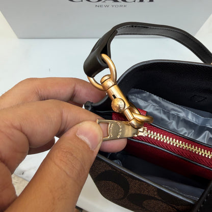 Coch Mollie Satchel - Coffee Colour