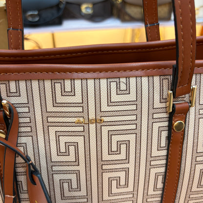 Ald Large Tote Bag - Tan Colour
