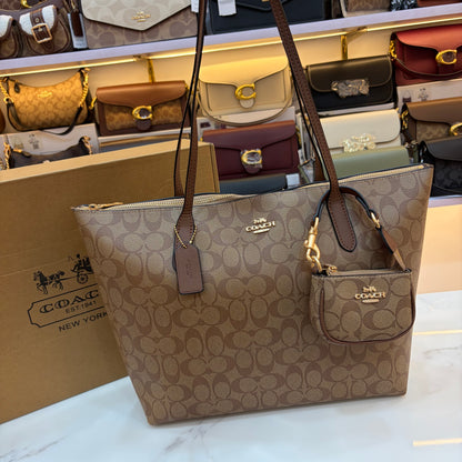 COCH CITY TOTE BAG - Apricot