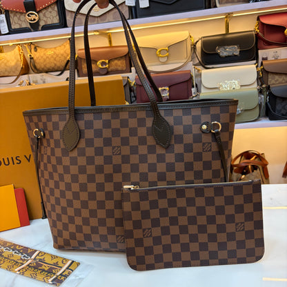 LV Neverfull MM Tote Bag - Double Box