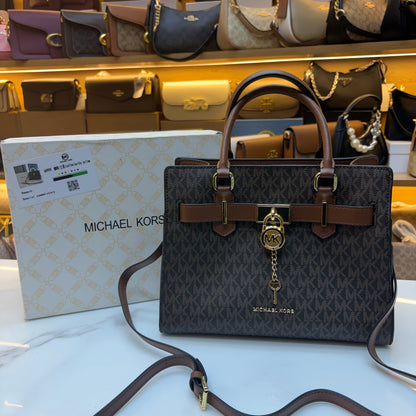 MK Hamilton Medium Satchel - Coffee