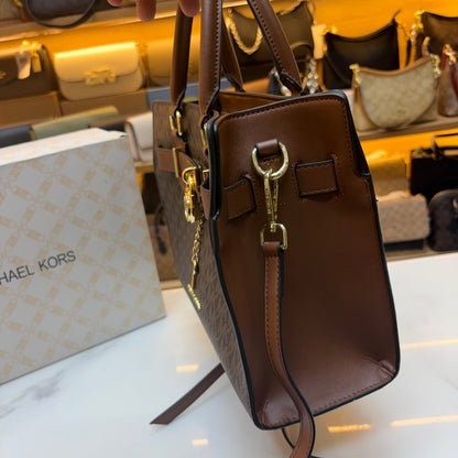 MK Hamilton Medium Satchel - Coffee