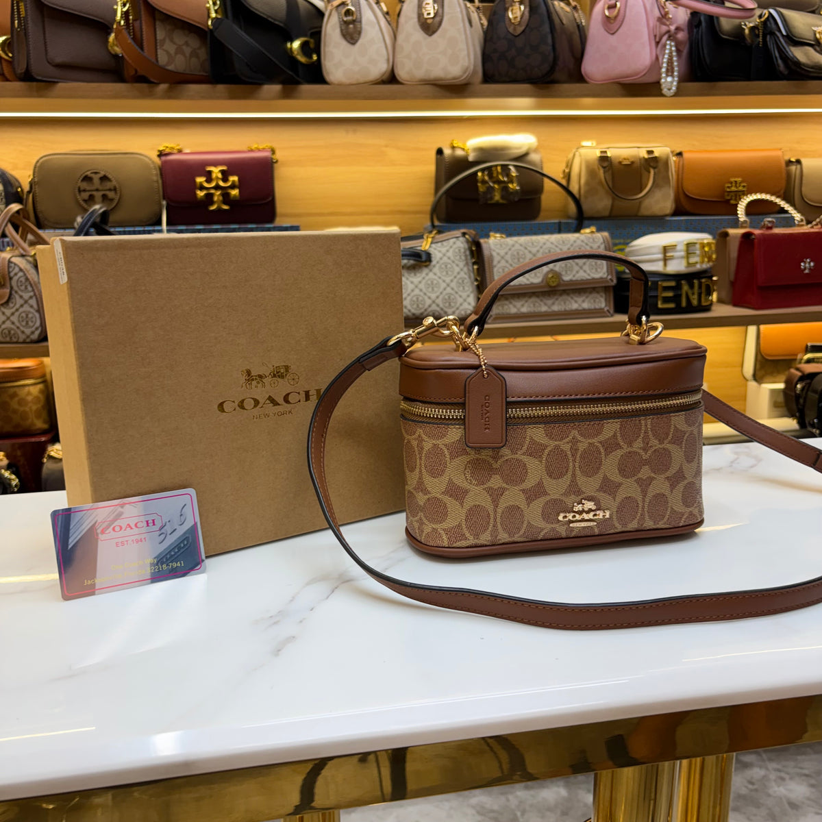 Coch Rainer Crossbody Bag - Signature Colour