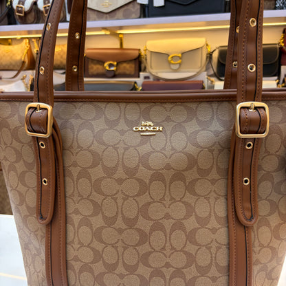 COCH ASHTON LARGE TOTE - Apricot