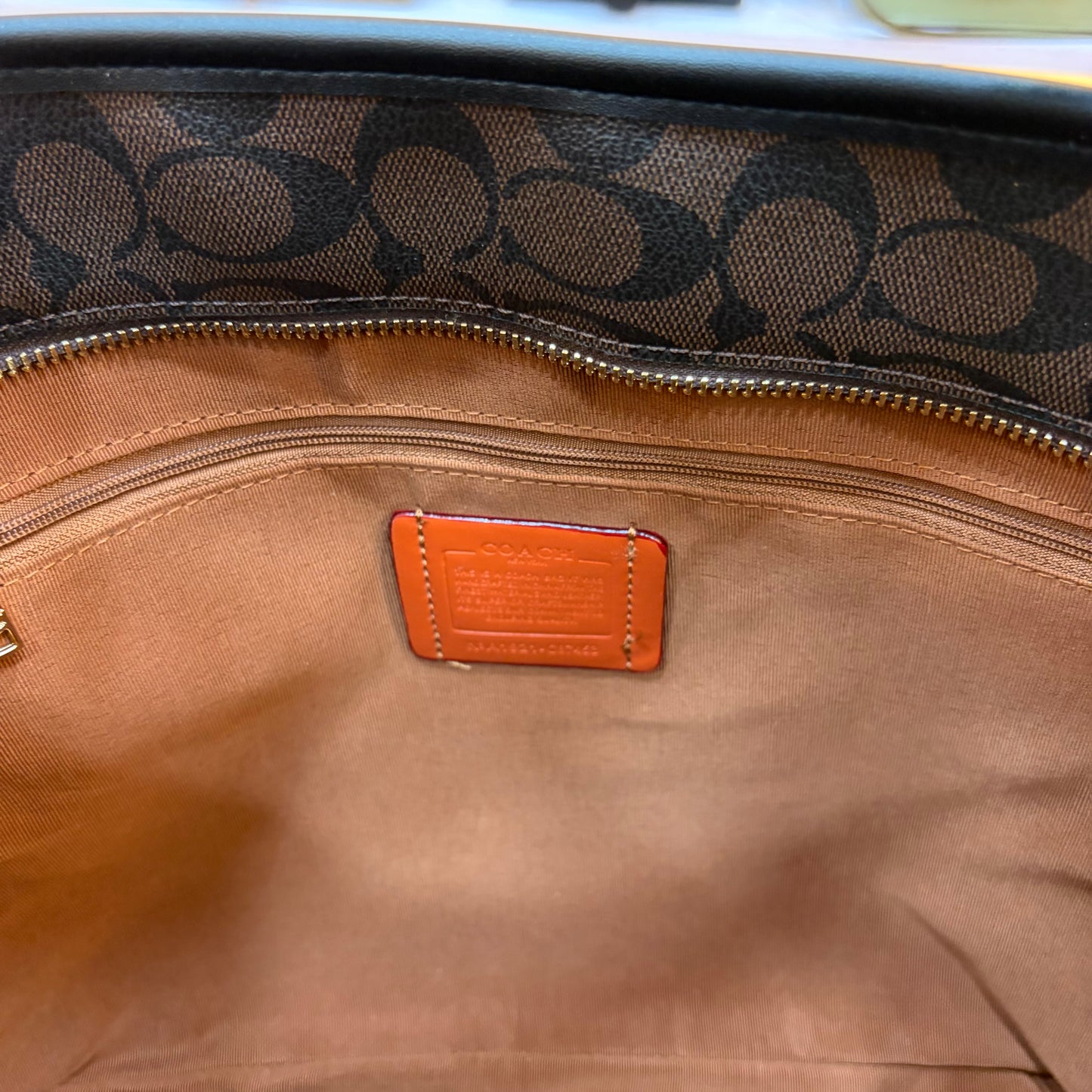 COCH ASHTON LARGE TOTE - Coffee