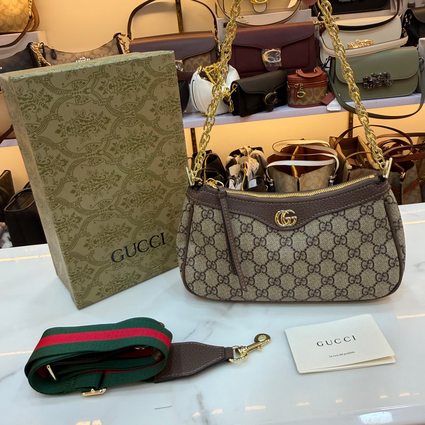 GG Ophidia Shoulder/Crossbody Bag - Signature