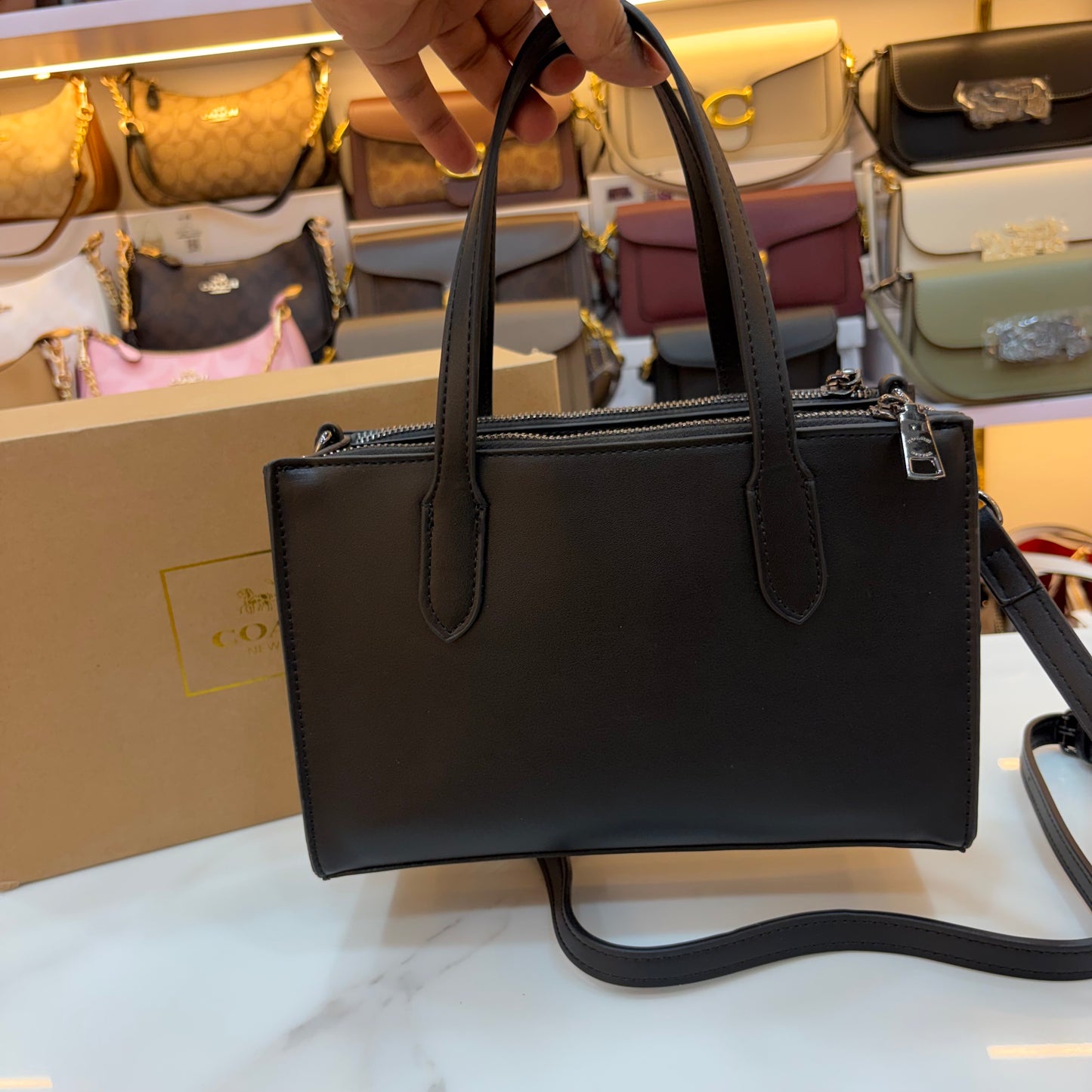 COCH Nina Satchel Bag - Black