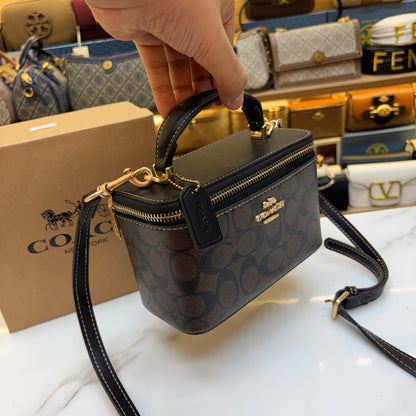 Coch Rainer Crossbody Bag - Coffee Colour