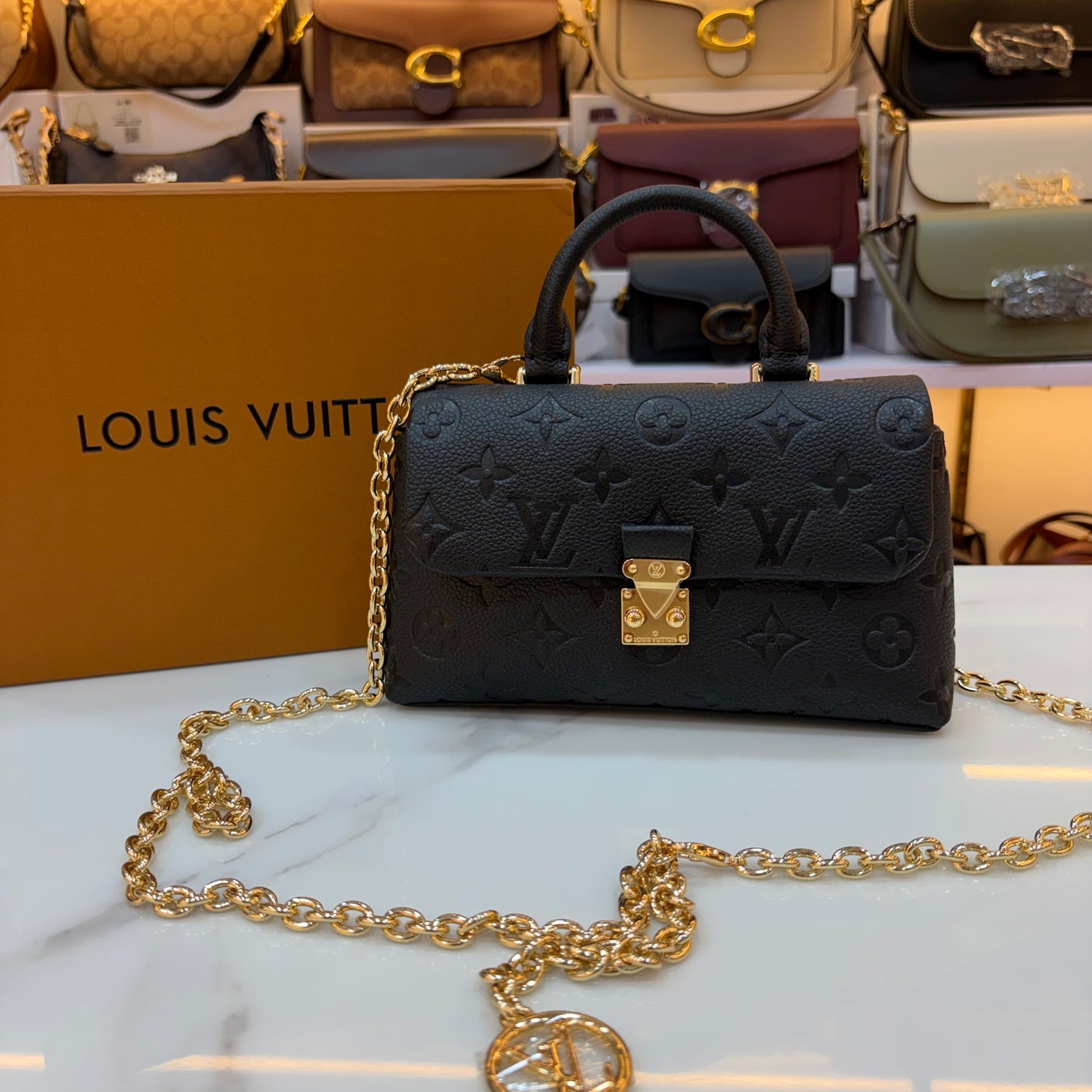 LV Nano Madeleine - White Monogram