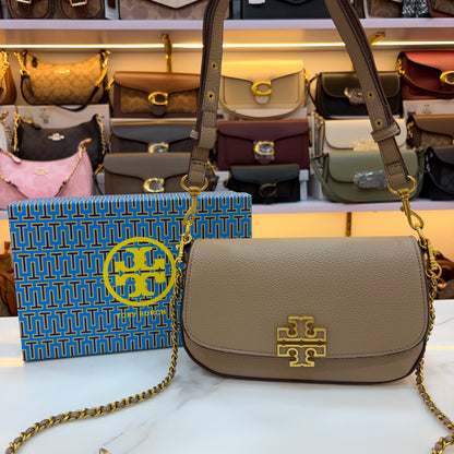 TB Britten Convertible Crossbody Bag - Mouse Colour