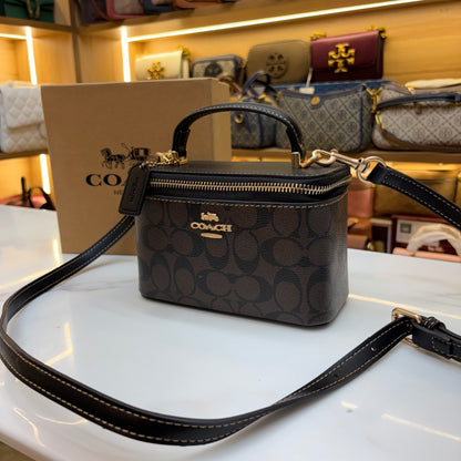 Coch Rainer Crossbody Bag - Coffee Colour