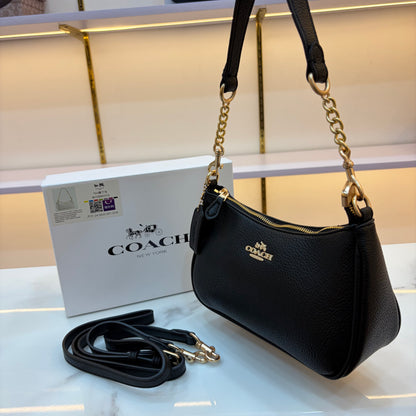 COCH TERI Sling/Shoulder Bag - Midnight Black