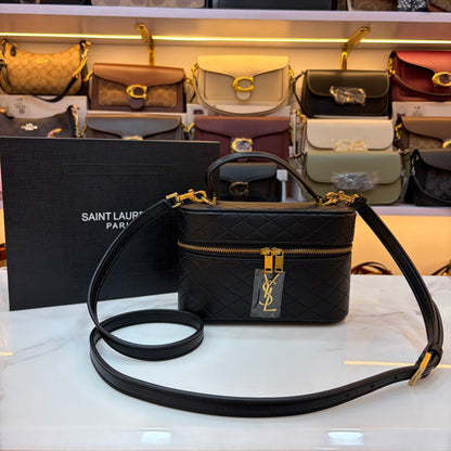 YSL Gabby Vanity Bag - Black