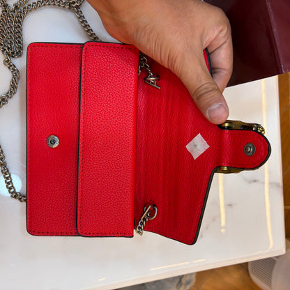 GG Diana Crossbody Bag (Double Box Packaging) - Red