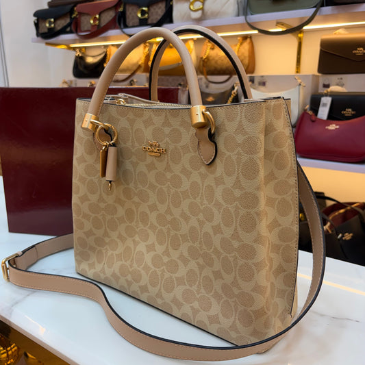 COCH Satchel Bag - Light Apricot