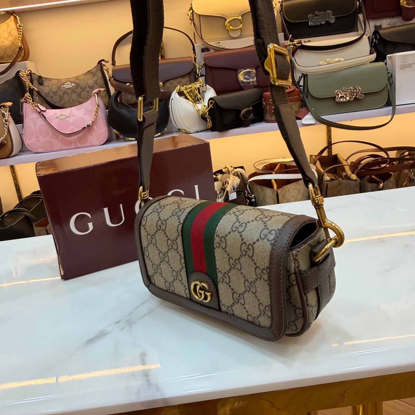 GG Ophidia Shoulder/Crossbody Bag - Signature