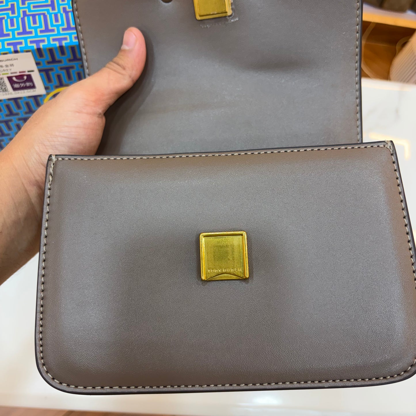 TB Eleanor Shoulder/Sling Bag - Mouse