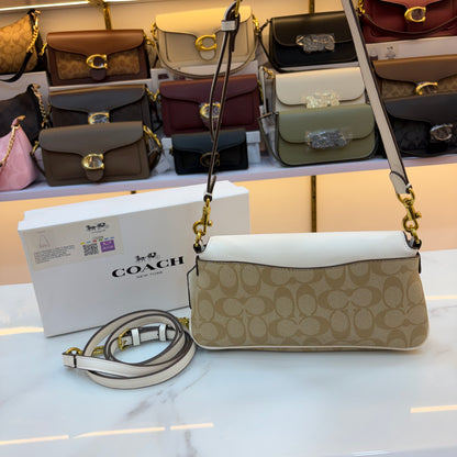 COCH JET Shoulder/Sling Bag - White Apricot