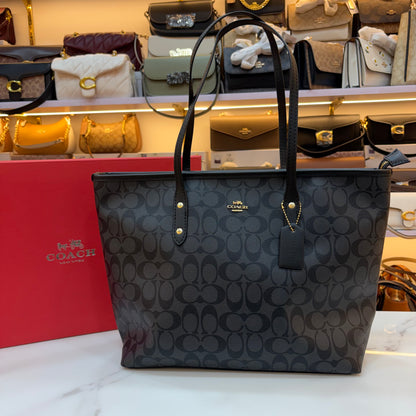 COCH Large Tote Bag - CC Black