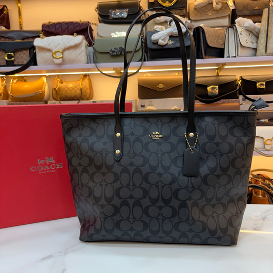 COCH Large Tote Bag - CC Black