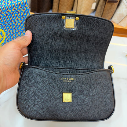 TB Britten Convertible Crossbody Bag - Black