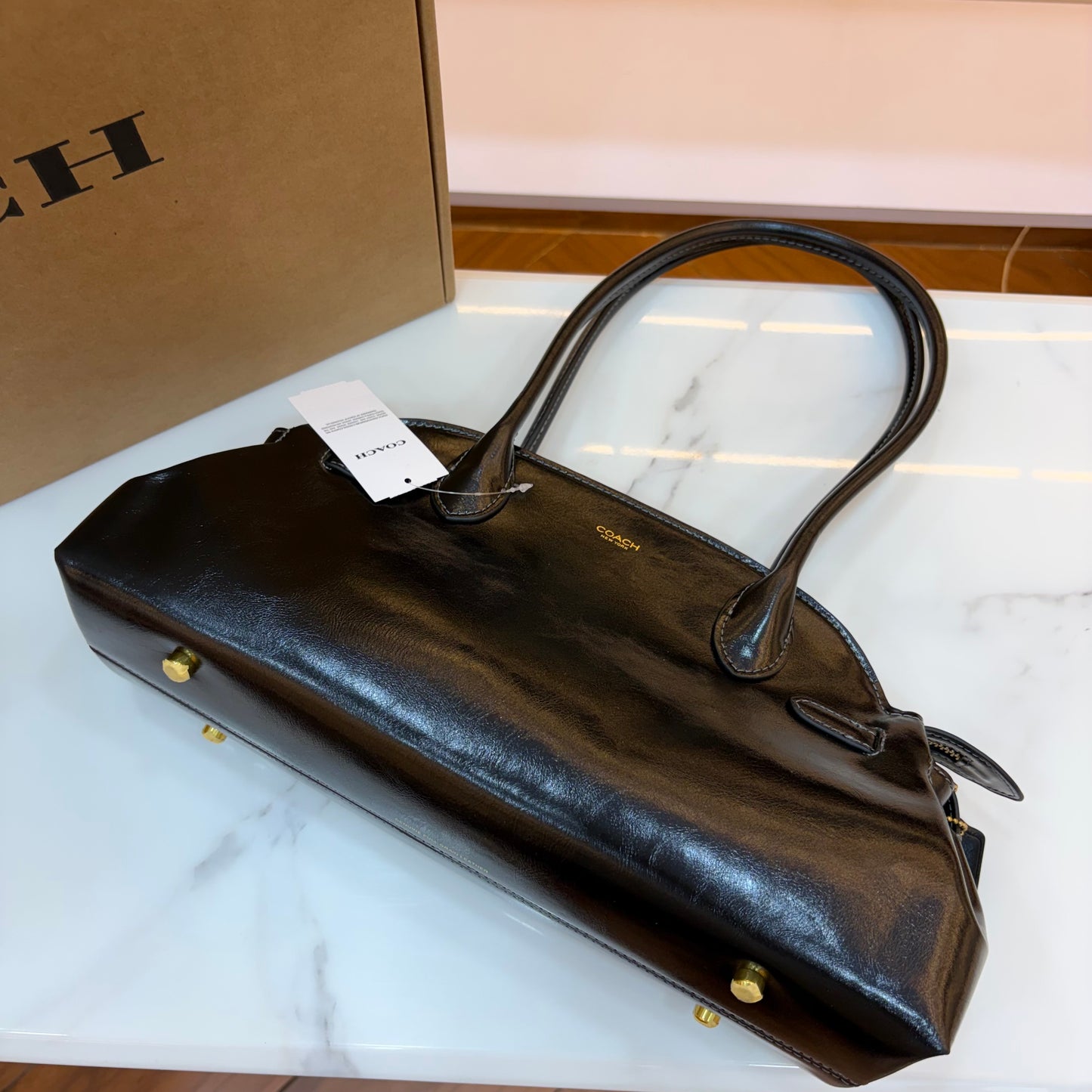 COCH Empire Carryall 34 Shoulder Bag - Black