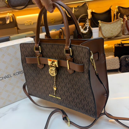 MK Hamilton Medium Satchel - Coffee