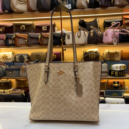 Coch Mollie Large Size Tote Bag - Milk Tea