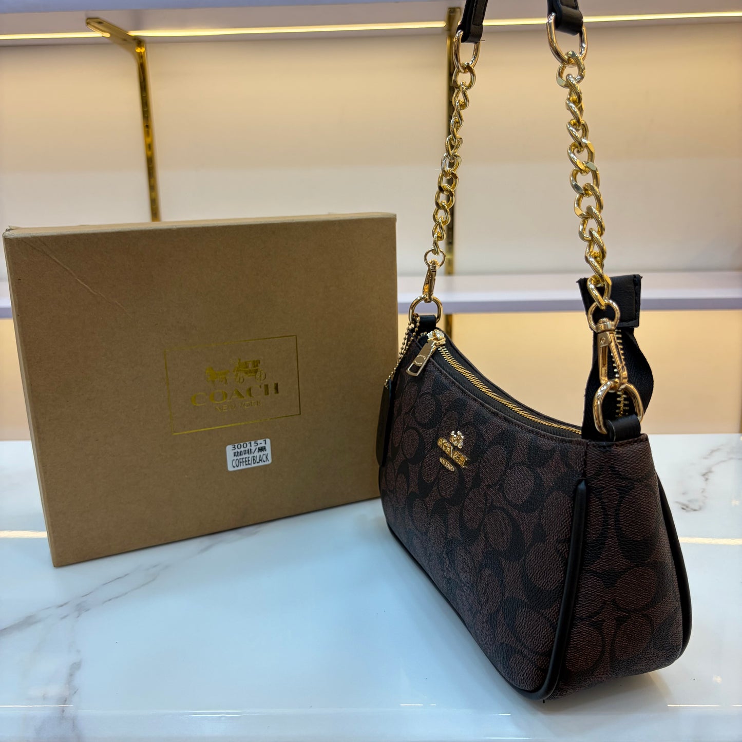 COCH TERI Sling/Shoulder Bag - Coffee