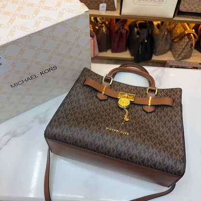 MK Hamilton Medium Satchel - Coffee