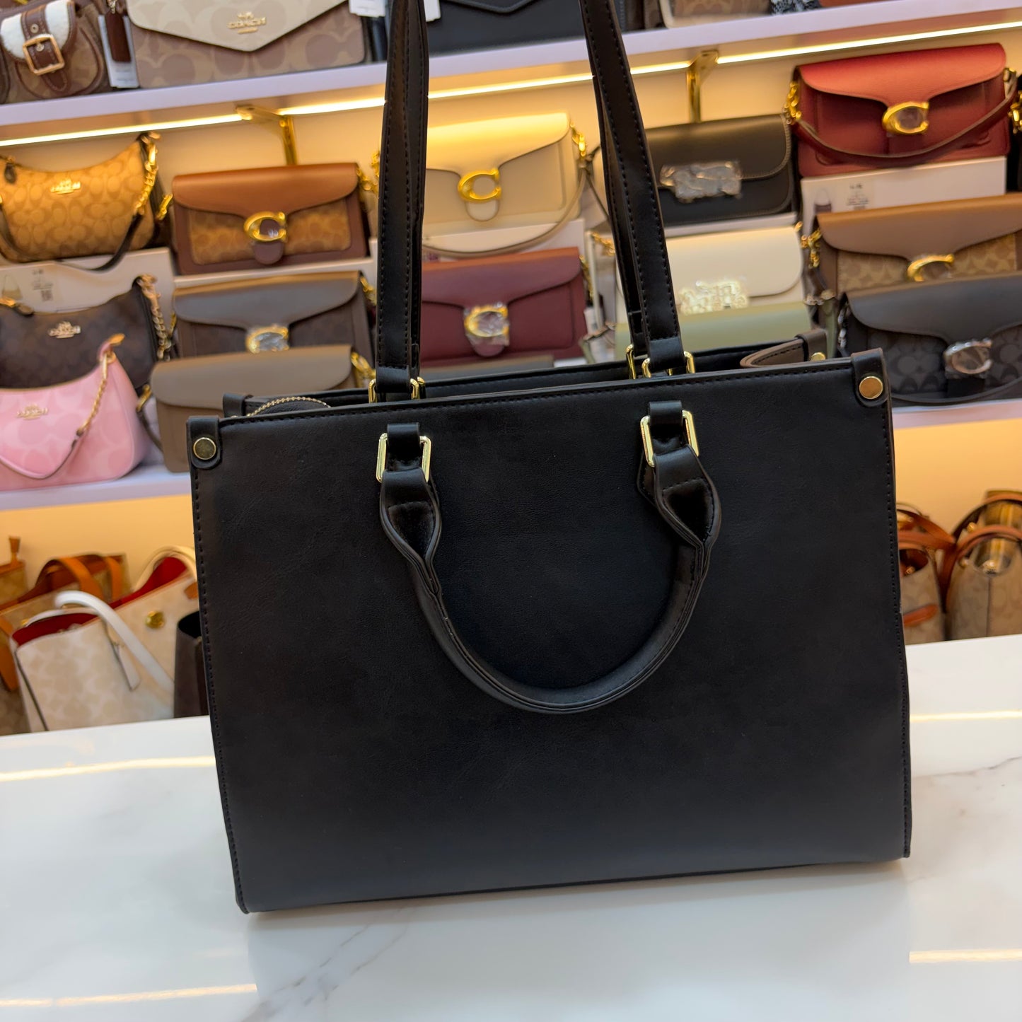 COCH MAGGIE Medium TOTE - Black