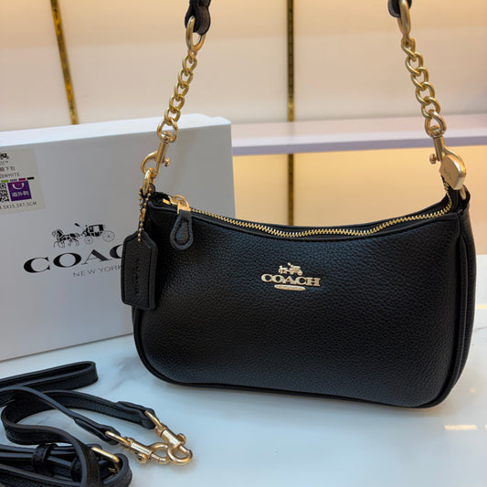 COCH TERI Sling/Shoulder Bag - Midnight Black