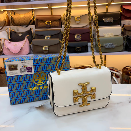 TB Eleanor Shoulder/Sling Bag - White