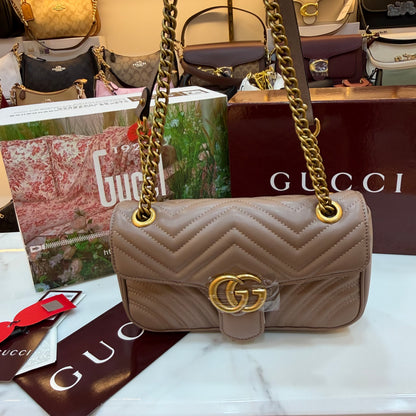 GG Marmont Sling/Shoulder Bag- Beige
