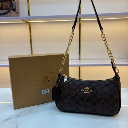 COCH TERI Sling/Shoulder Bag - Coffee