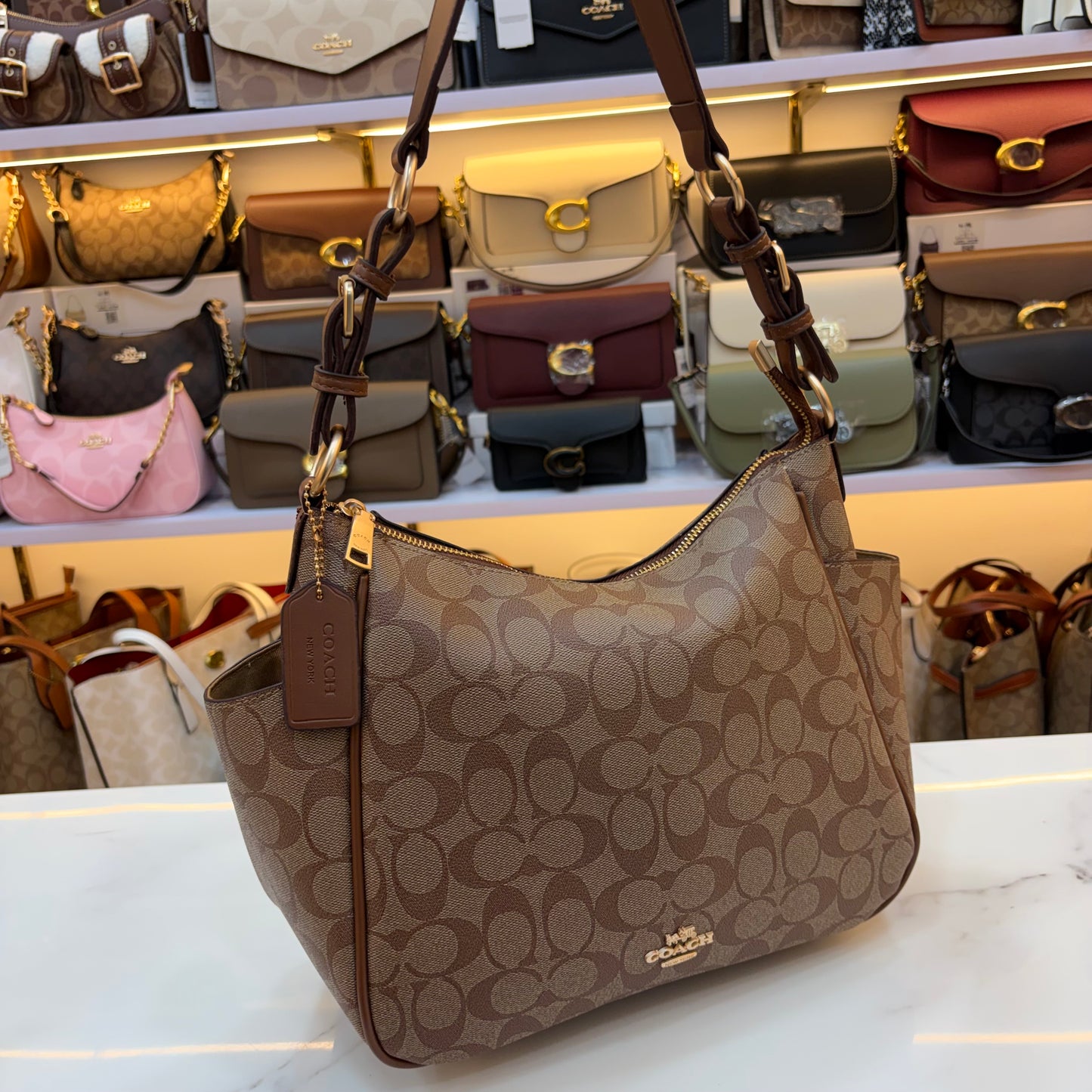 COCH LAUREL Shoulder Bag - Apricot