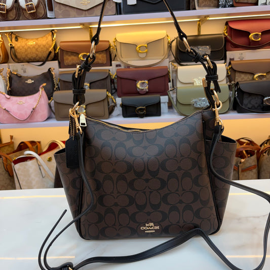 COCH LAUREL Shoulder Bag - Coffee