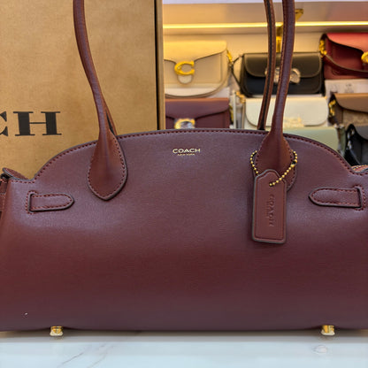 COCH Empire Carryall 34 Shoulder Bag - Wine