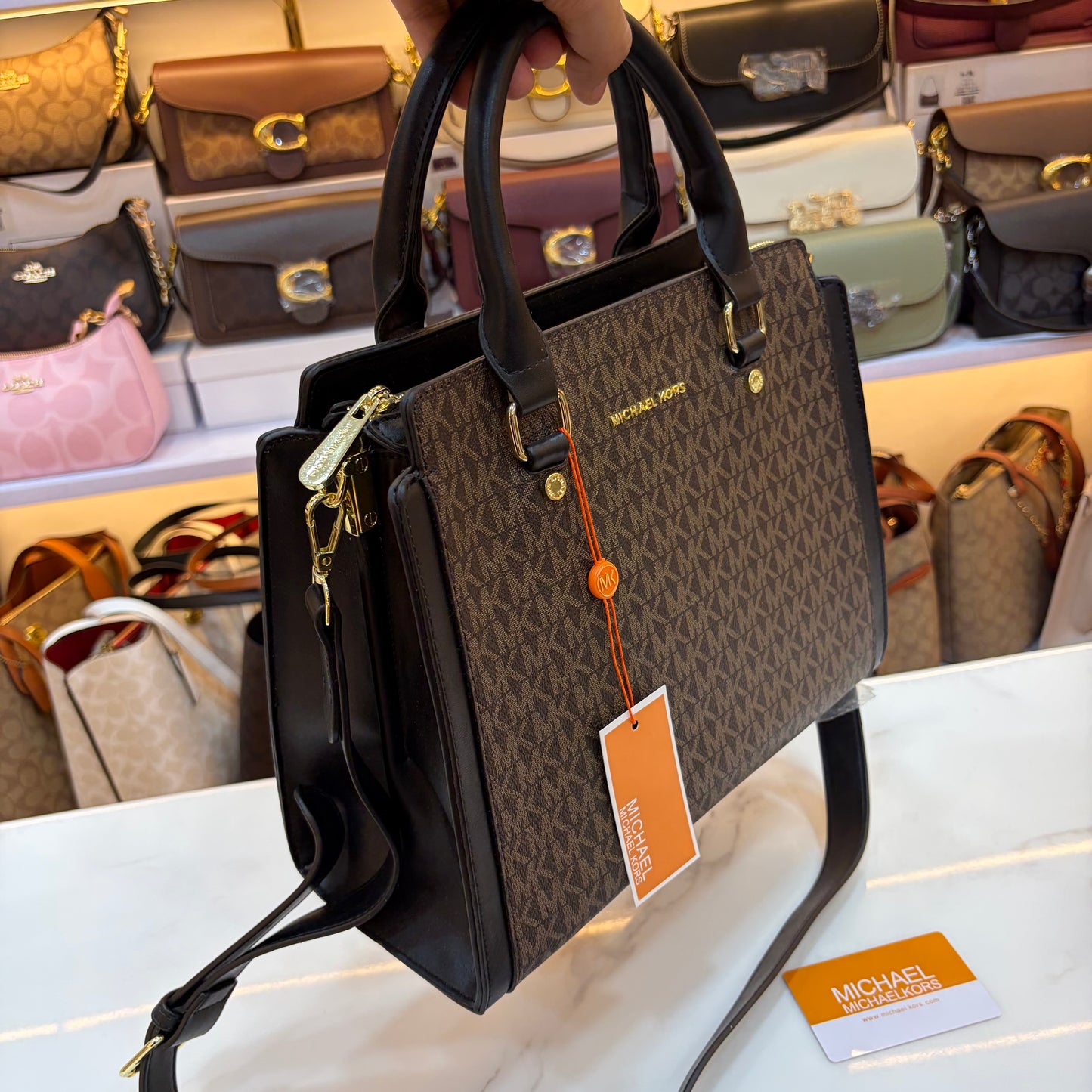 MK Satchel - Black