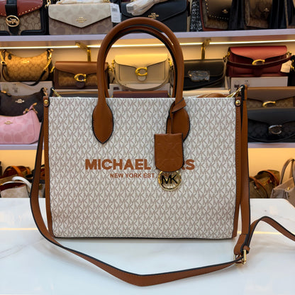 MK Mirella Tote - White
