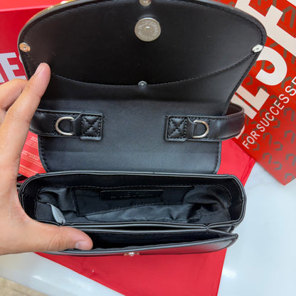 DSL 1DR Shoulder Bag - Black