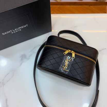 YSL Gabby Vanity Bag - Black