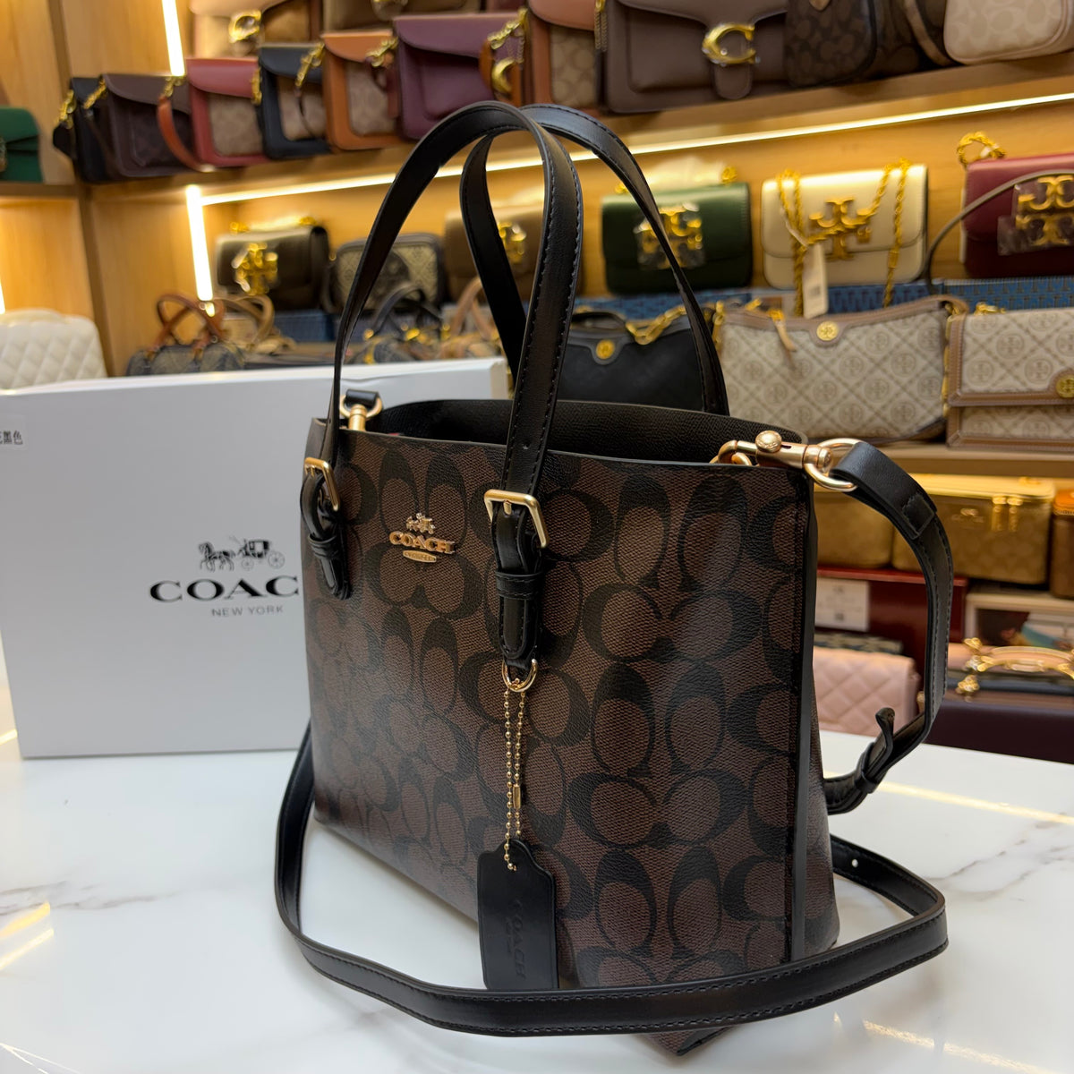 Coch Mollie Satchel - Coffee Colour